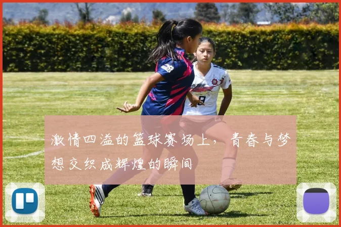 激情四溢的篮球赛场上，青春与梦想交织成辉煌的瞬间